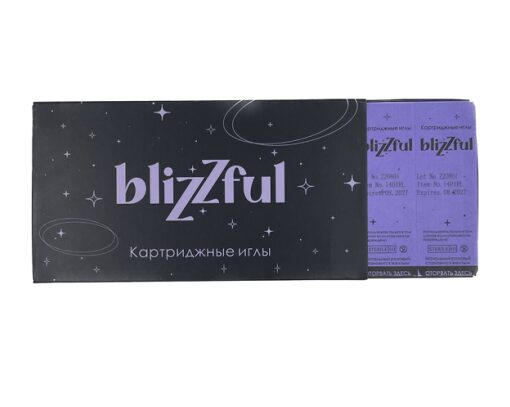 Blizzful Картриджные иглы 0803RL (20 шт/уп)(0,25мм, 3 иглы)