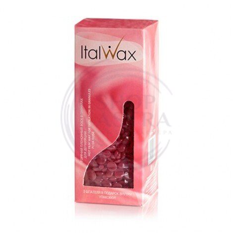 Italwax Воск Роза горячий пленочный в гранулах (250 гр) (Годен до 13.11.2023 )