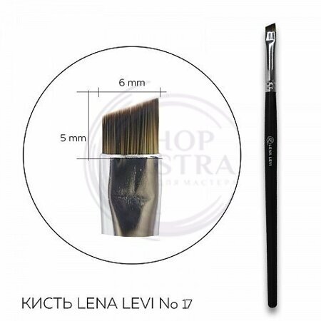 Angled brush #6, Lena Levi